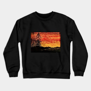 Sunset on the Mountain Crewneck Sweatshirt